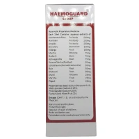 REVINTO LIFE SCIENCE Haemoguard Syrup - Revinto - 200ml