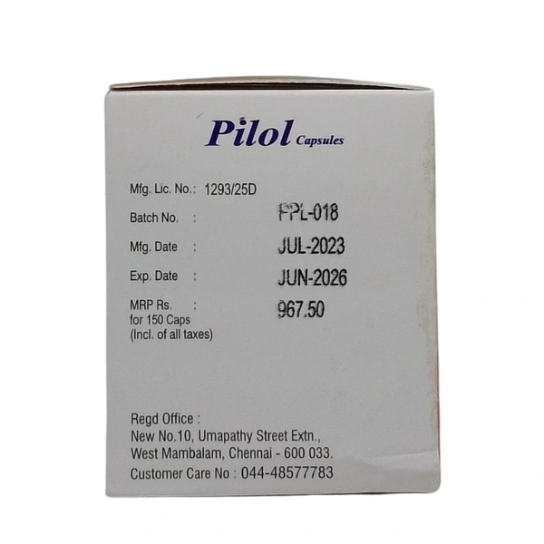 PHYTO SPECIALITIES  Pilol Capsule - Phyto  - 10 Capsules