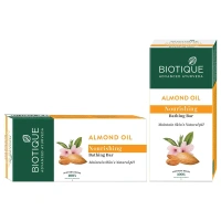 BIOTIQUE Almond oil nourishing bathing bar - Biotique - 150gm