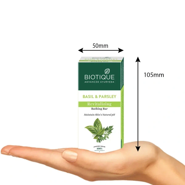 BIOTIQUE Basil & parsley soap - Biotique - 75ml