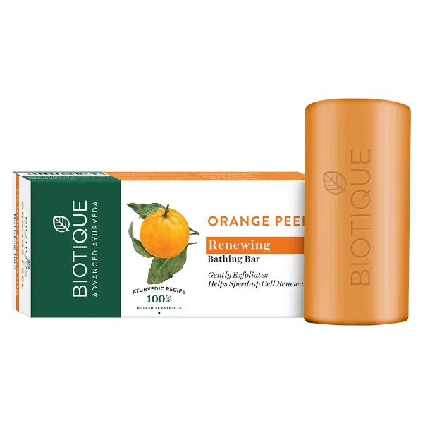 BIOTIQUE Orange peel bathing bar - Biotique - 150gm