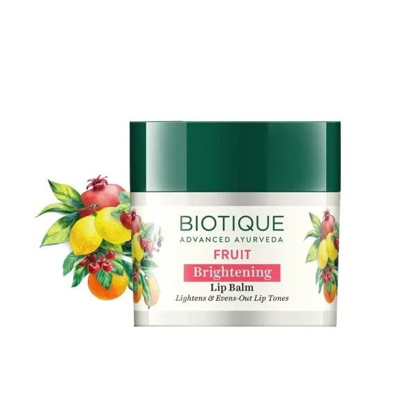 BIOTIQUE fruit brightening lip balm - Biotique - 12gm