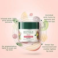 BIOTIQUE fruit brightening lip balm - Biotique - 12gm