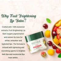 BIOTIQUE fruit brightening lip balm - Biotique - 12gm