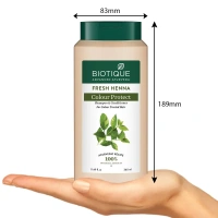 BIOTIQUE Fresh henna colour protect shampoo & conditioner- Biotique - 340ml