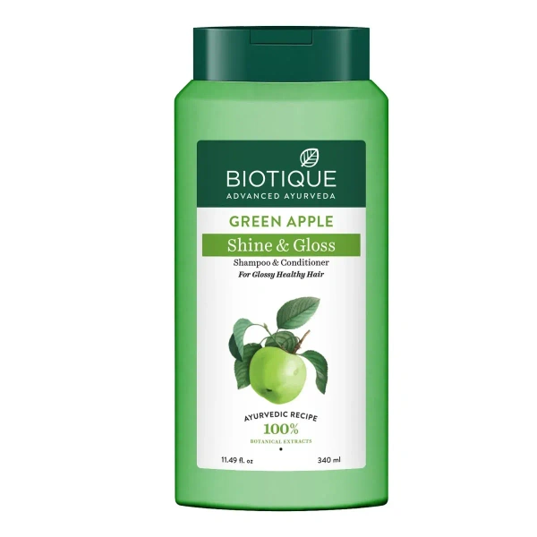 BIOTIQUE Green Apple Shampoo/Conditioner - Biotique - 340ml