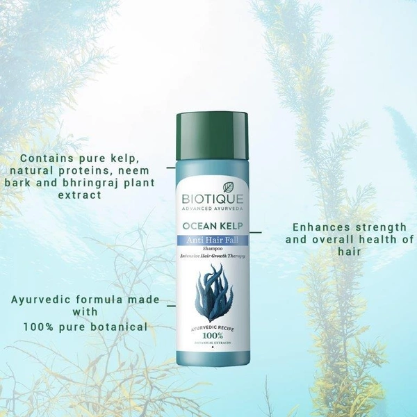 BIOTIQUE Ocean Kelp Shampoo - Biotique - 340ml