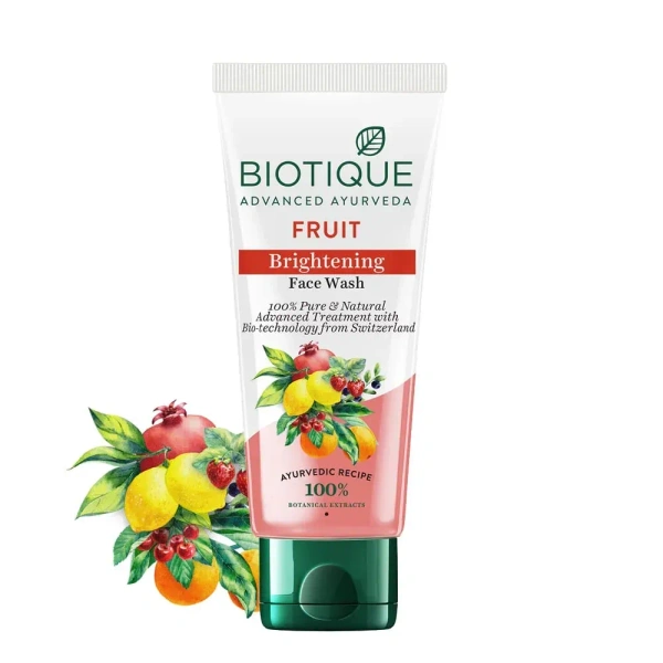 BIOTIQUE Fruit Brightening Face Wash - Biotique - 100ml