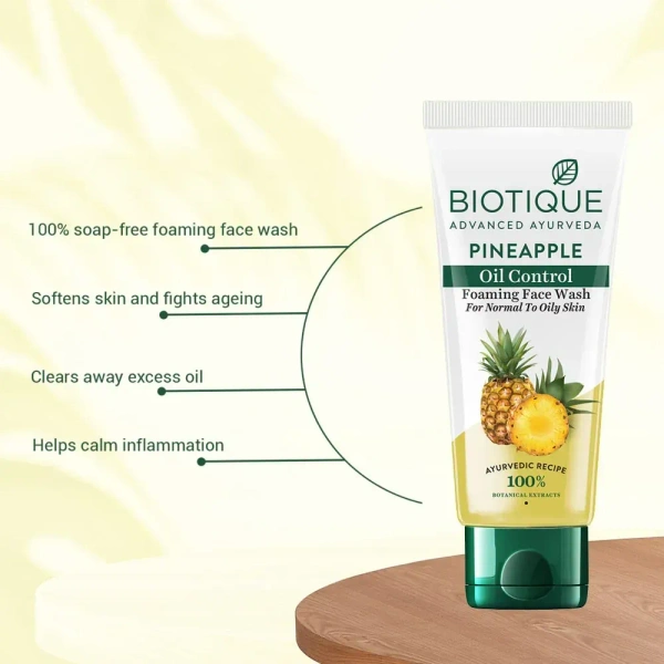 BIOTIQUE Pineapple Face Wash - Biotique - 100ml