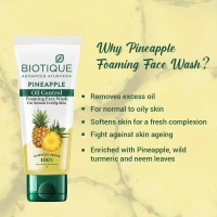 BIOTIQUE Pineapple Face Wash - Biotique - 100ml