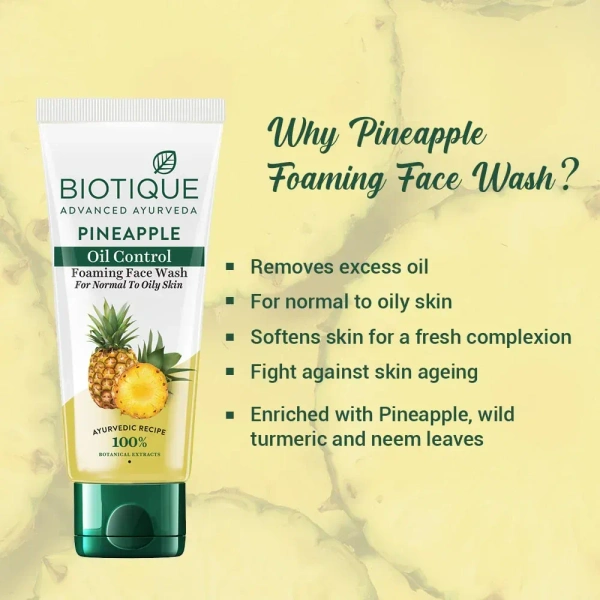 BIOTIQUE Pineapple Face Wash - Biotique - 150ml