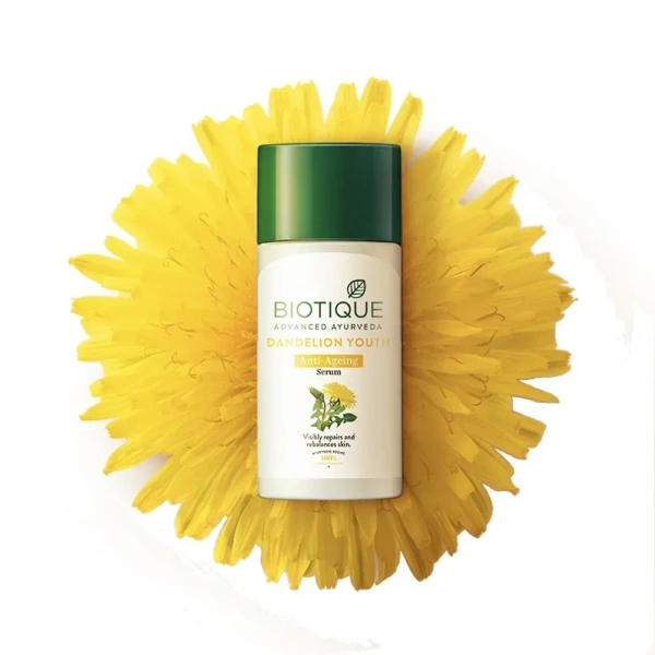 BIOTIQUE Dandelion youth anti-ageing serum - Biotique - 40ml