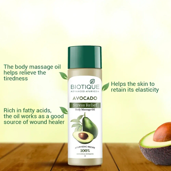 BIOTIQUE Avacado Strees Relief Oil - Biotique - 200ml