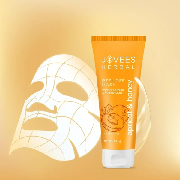 JOVEES HERBAL CARE Apricot & Honey Peel Off Mask - Jovees - 100g