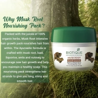 BIOTIQUE Musk Root Hair Pack - Biotique - 230ml