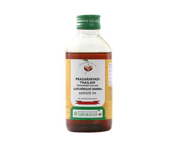 VAIDYARATHNAM Prasarinyadi Tail - Vaidyaratnam - 200Ml