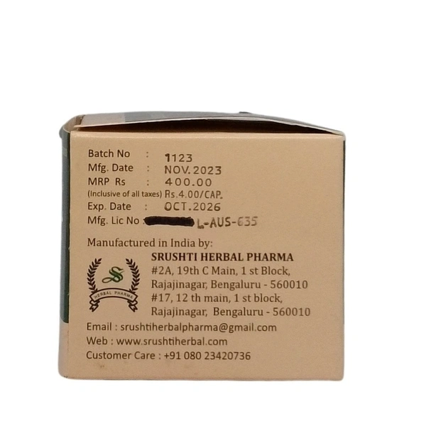 SRUSHTI HERBAL Surasa Capsule - Srushti - 10 Capsules