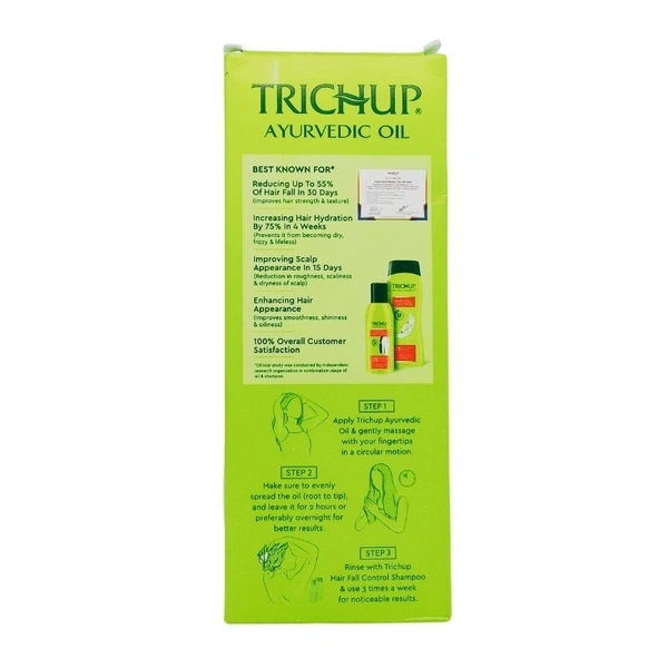 VASU PHARMACEUTICALS Trichup Hair Fall Control Oil - Vasu  - 100Ml
