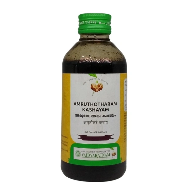 VAIDYARATHNAM Amruthotharam Kashayam - Vaidyarathnam - 200ml