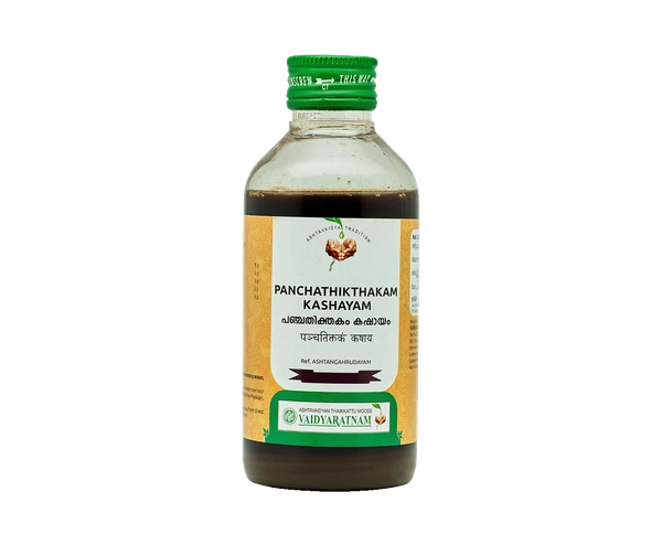 VAIDYARATHNAM Panchathikthakam Kashayam - Vaidyaratnam - 200Ml