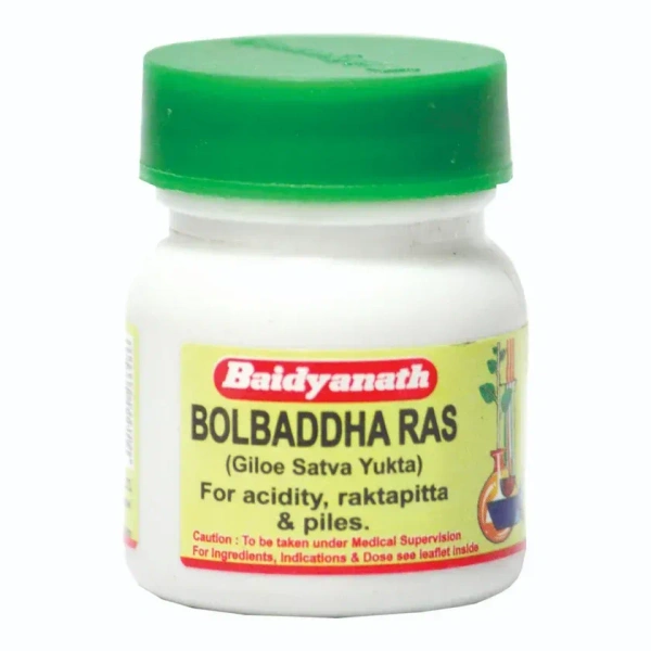 BAIDYANATH  Bolbaddha Ras - Baidyanath - 80Tablet