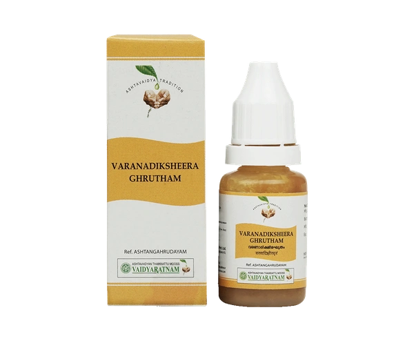 VAIDYARATHNAM Varanadiksheera Ghrutham - Vaidyaratnam - 10Gm