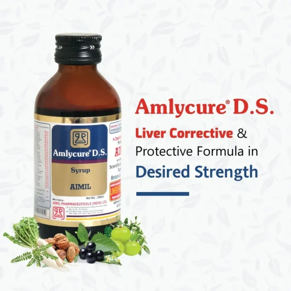 AIMIL PHARMACEUTICAL Amlycure D.S Syrup - Aimil  - 200Ml