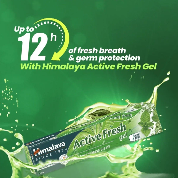 HIMALAYA PHARMACY Active Fresh Gel Paste - Himalaya - 80g