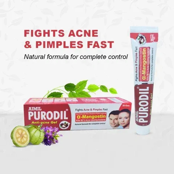 AIMIL PHARMACEUTICAL Purodil Anti Acne Gel - Aimil - 25Gm