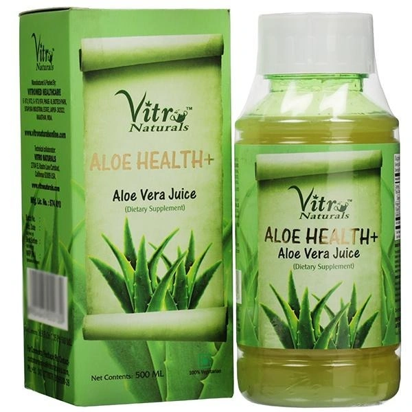 VITROMED HEALTHCARE Aloe Health Plus Juice - Vitromed - 500Ml