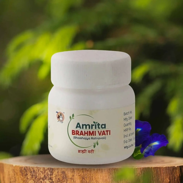 AMRITA DRUGS  Brahmi Vati - Amrita - 60 Tablet