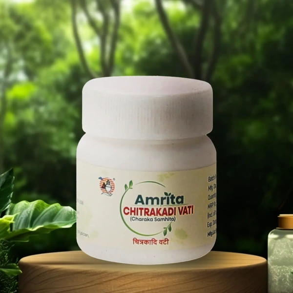 AMRITA DRUGS  Chitrakadi Vati Tablet - Amrita - 60 Tablet