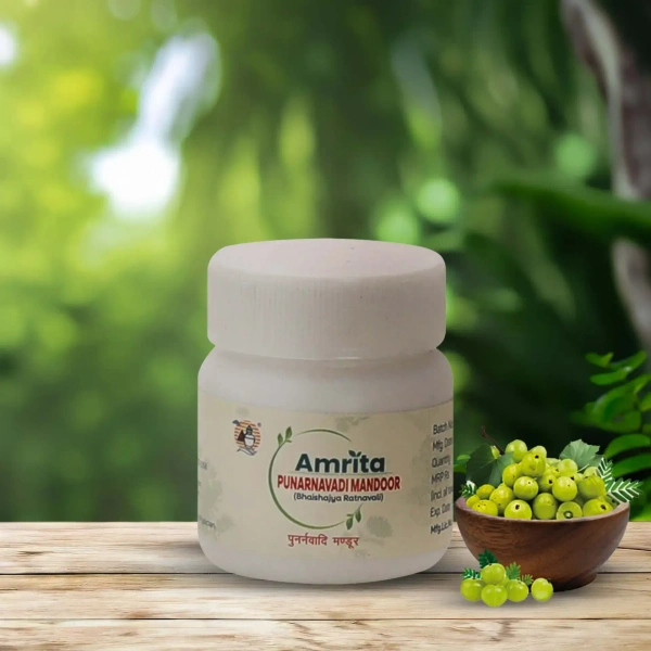 AMRITA DRUGS  Punarnavadi Mandoor - Amrita - 60 Tablet