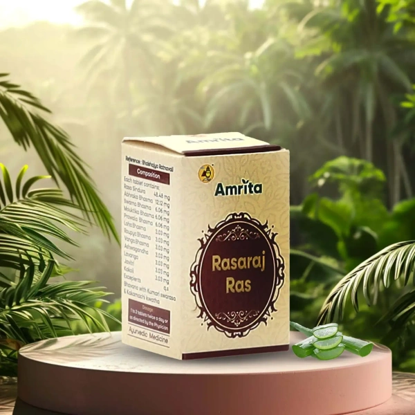 AMRITA DRUGS  Rasraj Ras(Gold) - Amrita - 100 Tablet