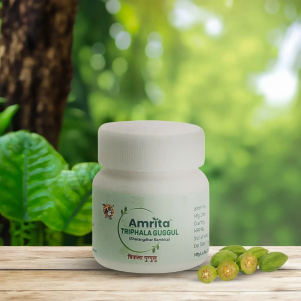 AMRITA DRUGS  Triphala Guggul - Amrita - 60 Tablet