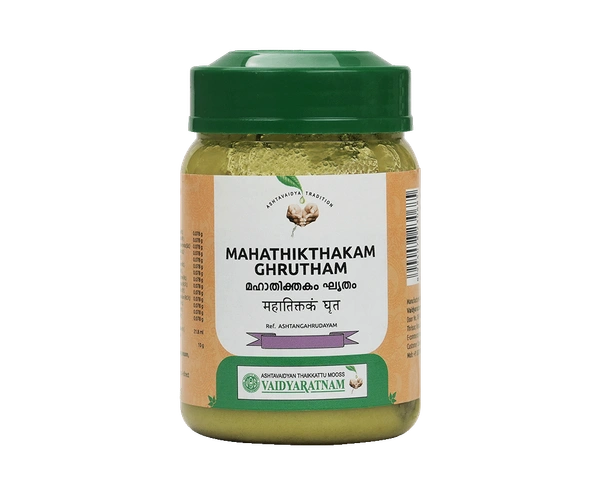 VAIDYARATHNAM Mahathikthakam Ghrutham - Vaidyaratnam - 150Gm