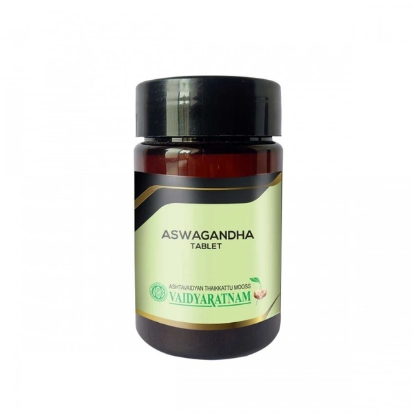VAIDYARATHNAM Aswagandha Tablets - Vaidyaratnam - 60Tabblet