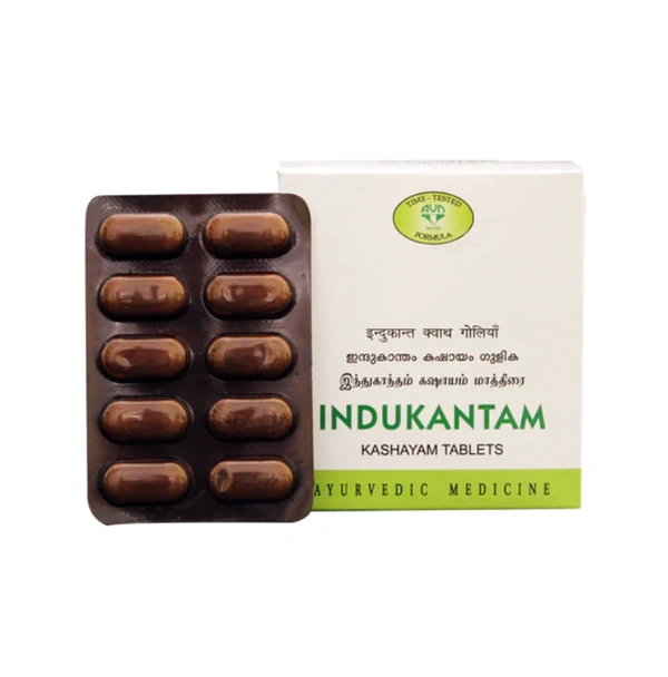 AVN AYURVEDA FORMULA Indukantam Kas Tablet - Avn Ayurveda - 100Tablet