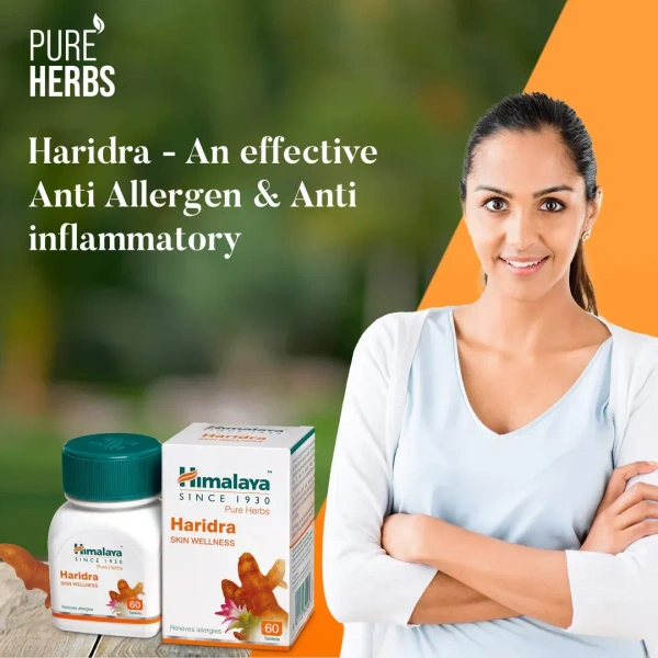 HIMALAYA DRUGS Haridra Tablet - Himalaya - 60Tablets