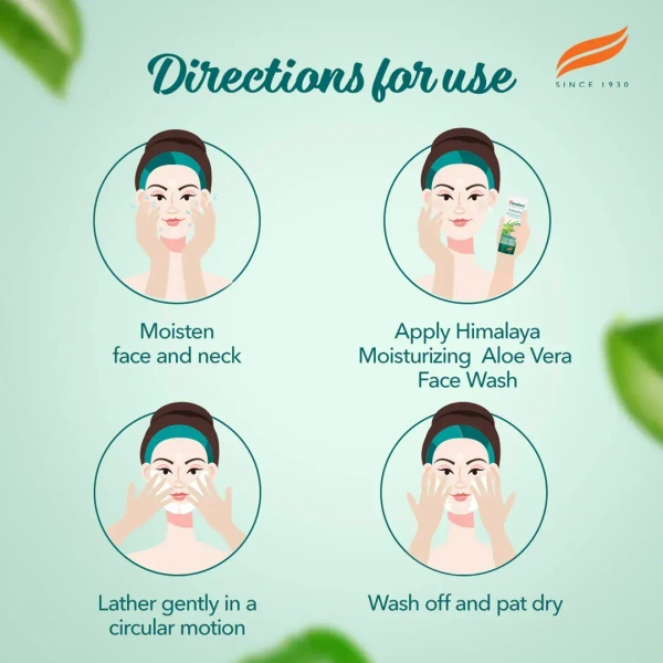 HIMALAYA PHARMACY Moisturizing Aloevera Face Wash - Himalaya - 50ml