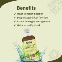 SRI SRI AYURVEDA Aloevera Triphala Juice - Sri Sri - 500Ml