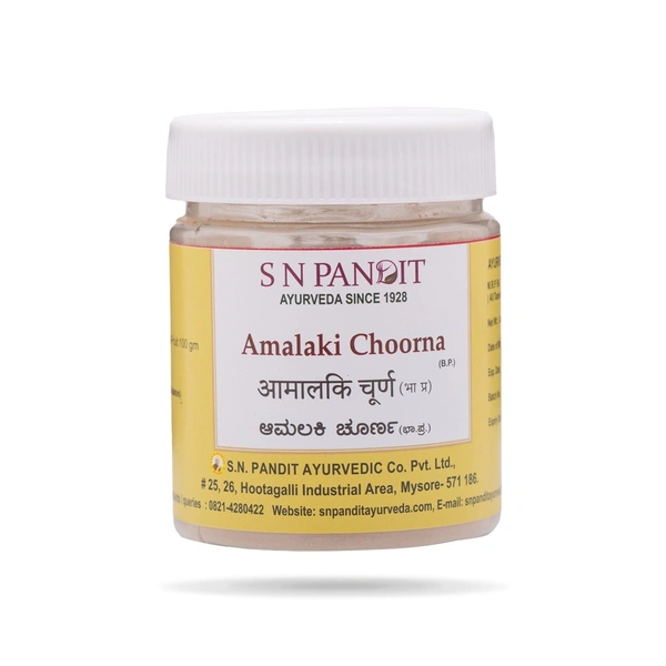 S.N.PANDIT Amalaki Churna - S.N.Pandit  - 100g