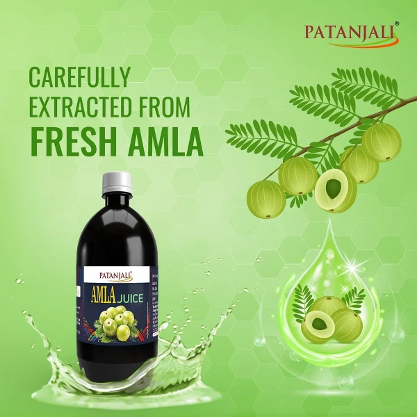 PATANJALI AYURVEDA  Pat Amla Juice - Patanjali - 1liter