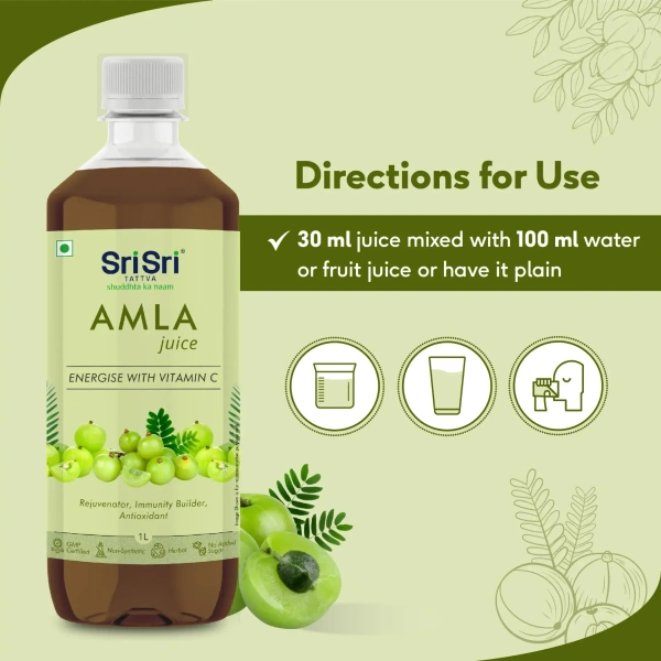 SRI SRI AYURVEDA Amla Juice - Sri Sri - 1L