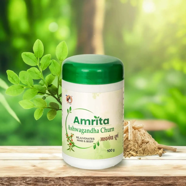 AMRITA DRUGS  Ashwagandha Churna - Amrita - 100Gm