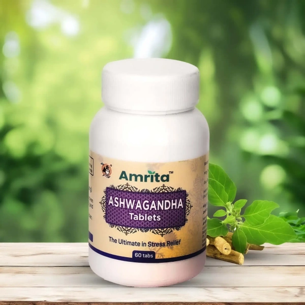 AMRITA DRUGS  Ashwagandha Tablet - Amrita - 60 Tablet