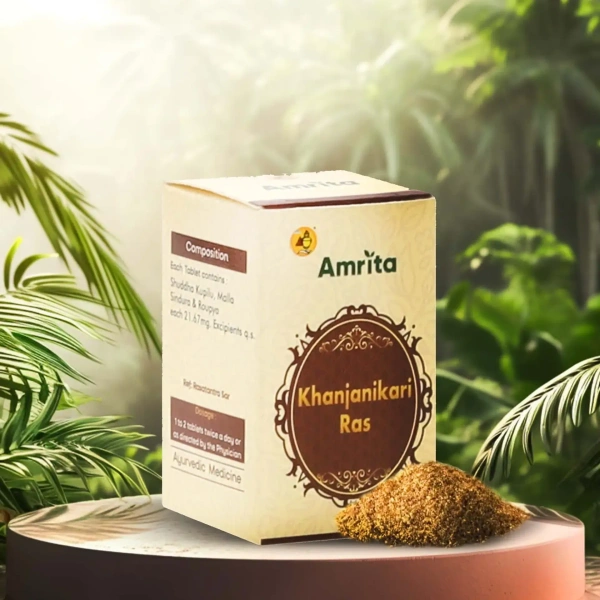 AMRITA DRUGS  Khanjanikari Ras - Amrita - 30 Tablet