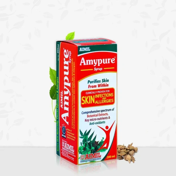 AIMIL PHARMACEUTICAL Amypure Syrup - Aimil - 200Ml