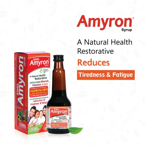 AIMIL PHARMACEUTICAL Amyron Syrup - Aimil  - 200Ml