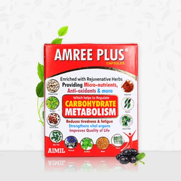 AIMIL PHARMACEUTICAL Amree Plus Capsules - Aimil  - 20 Capsule